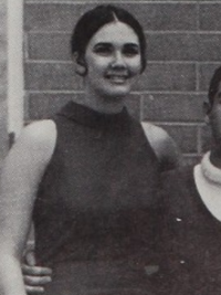 Lynda Carter 1969 chorale yearbook photo
