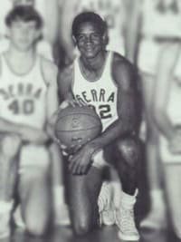 lynn swann basketball yearbook photo