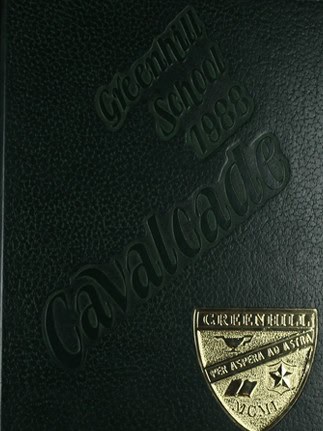 Greenhill School Yearbook Cover 1988