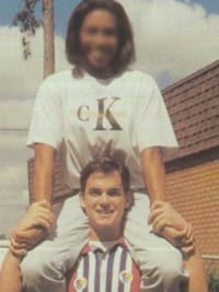 Matt Bomer - 1996 senior superlatives - Best Personality