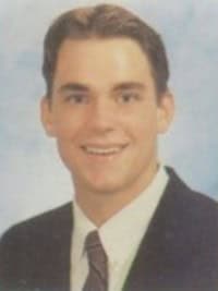 Matt Bomer - 1996 senior yearbook portrait