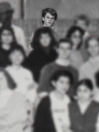 Matt Damon in the 1988 Cambridge Rindge and Latin School yearbook