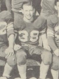 Mickey Mantle High School Football Team Photo