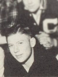 Mickey Mantle High School Play Yearbook Photo