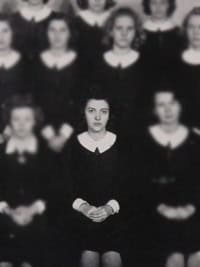 nancy reagan student council yearbook photo