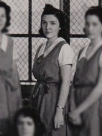 nancy reagan athletic association yearbook photo