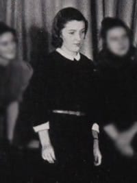 nancy reagan school play yearbook photo