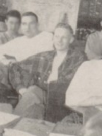 Neil Armstrong 1947 Senior Hi-Y candid