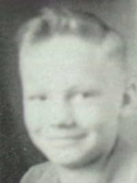 Neil Armstrong 1945 sophomore yearbook portrait