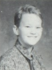 Neil Patrick Harris 1989 sophomore yearbook portrait