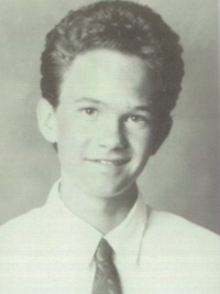 Neil Patrick Harris 1991 high school yearbook article portrait