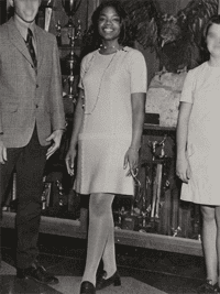 Oprah Winfrey and the class of 1971 from East Nashville High School