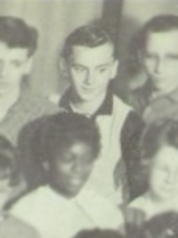 Pat Sajak 1962 accelerated classes yearbook photo