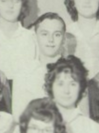 Pat Sajak 1961 accelerated classes yearbook photo