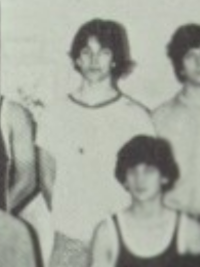 Patrick Warburton 1981 wrestling team yearbook photo