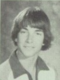 Patrick Warburton 1981 junior yearbook portrait