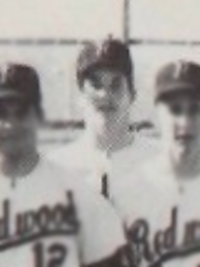 Pete Carroll 1969 senior baseball team photo (cropped)