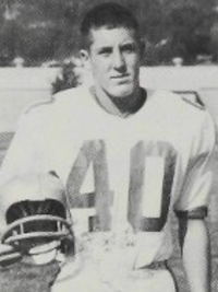 Pete Carroll 1969 senior football team portrait