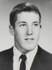Pete Carroll 1969 senior yearbook photo
