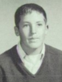 Pete Carroll 1967 sophomore yearbook portrait