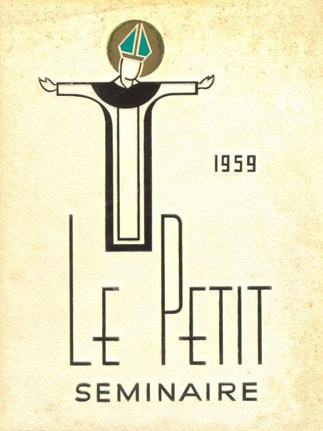 Archbishop Quigley Preparatory Seminary School 1959 yearbook cover (Classmates.com)
