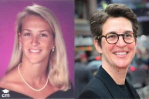 Rachel Maddow Then & Now