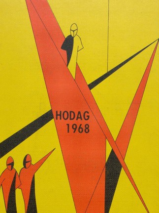 Rhineland High School Yearbook Cover 1968