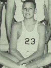 Rick Perry Freshman Basketball Team Photo
