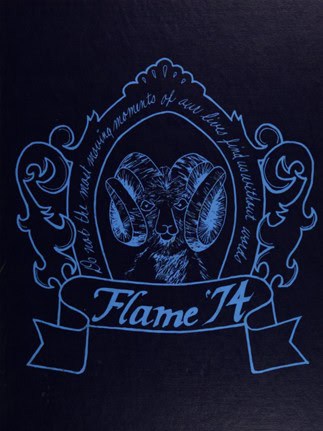 ringgold high school yearbook cover 1974