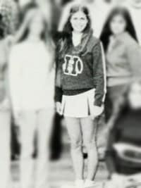 Rita Wilson Ski Club Yearbook Photo