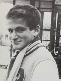 Robin Williams in high school