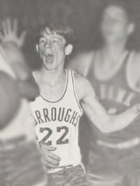 ron howard candid basketball yearbook photo