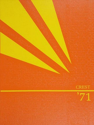 sandia high school yearbook cover 1971