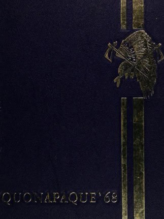 sandy hook high school yearbook cover 1968