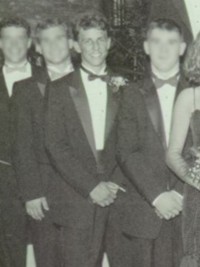 Seth Meyers 1992 prom court yearbook photo (Classmates.com)