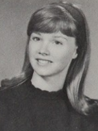 Shelley Long 1967 senior yearbook portrait