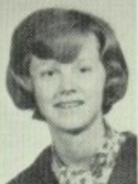 Shelley Long 1965 sophomore yearbook portrait