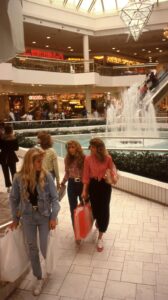 1980s High School Friends Shopping