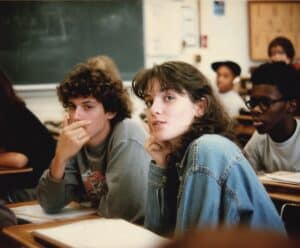 1990s High School inside Classrom