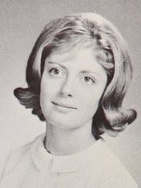 Susan Sarandon Senior Yearbook Photo