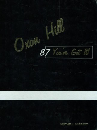 Taraji P. Henson 1987 Oxon High School yearbook