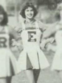 Teri Hatcher Freshman Lettergirl Yearbook Photo