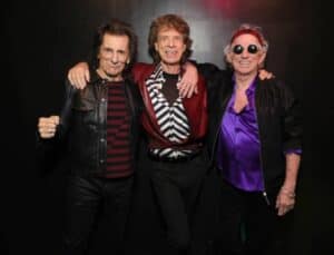 The Rolling Stones Photoshoot Band