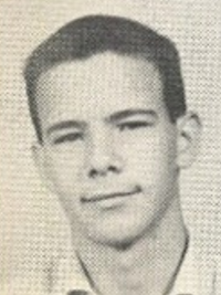 Tom Brokaw 1956 sophomore yearbook portrait