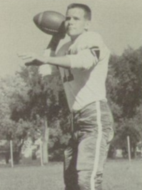 Tom Brokaw 1958 football letterman portrait