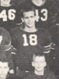 Tom Brokaw 1956 football B squad
