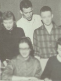 Tom Brokaw 1958 Woksape newspaper staff