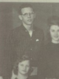 Tom Brokaw 1957 Arickara yearbook staff