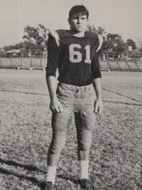 Tommy Lee Jones in the 1964 St. Mark’s School of Texas yearbook