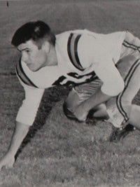 Tommy Lee Jones junior football team photo